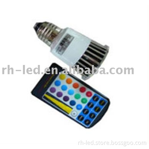 E27 Color changing RGB LED Light Bulb